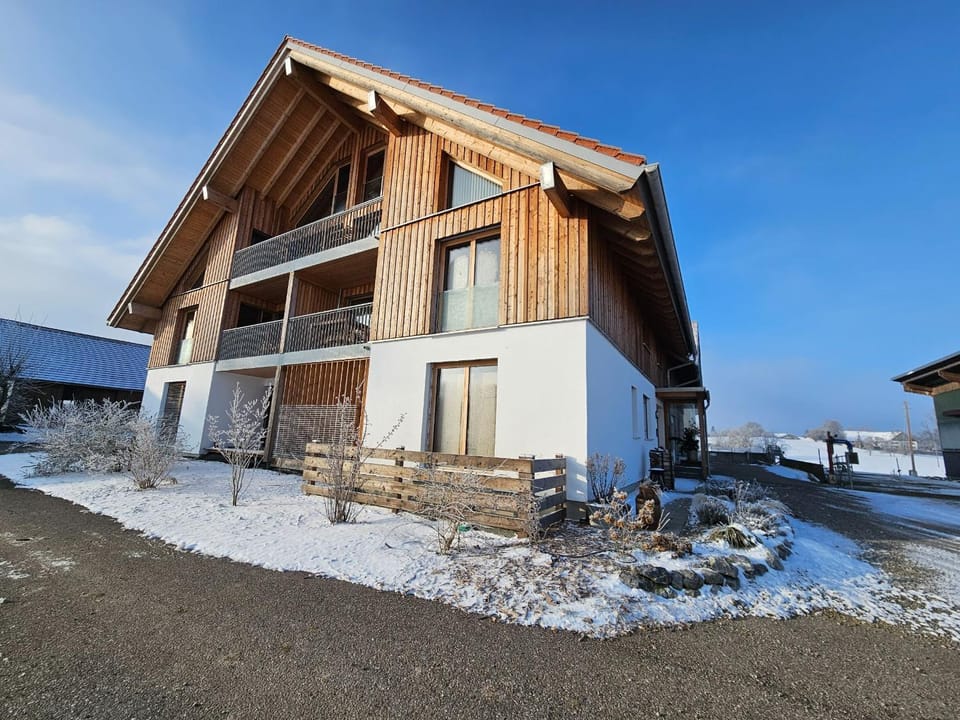 Property building, Day, Natural landscape, Winter