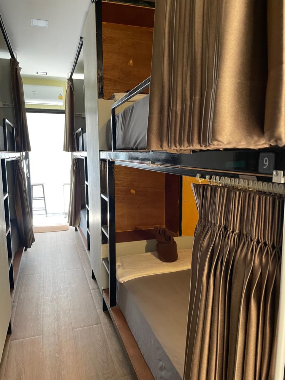 Photo of the whole room, bunk bed