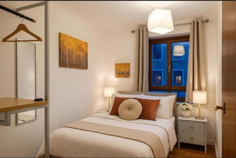 Bed, Photo of the whole room, Bedroom, wardrobe