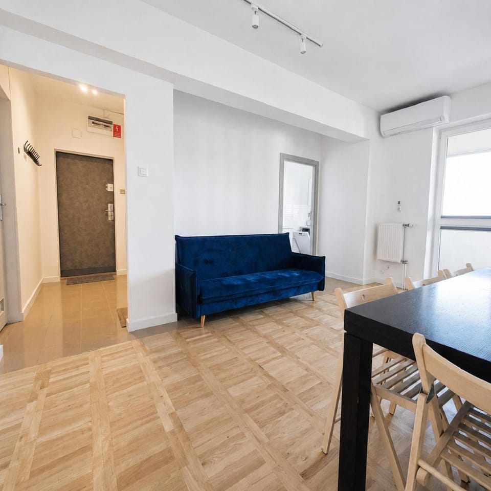 Kitchen or kitchenette, Living room, Dining area, air conditioner