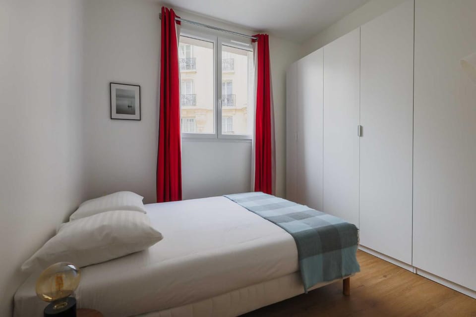 Bed, Bedroom, wardrobe