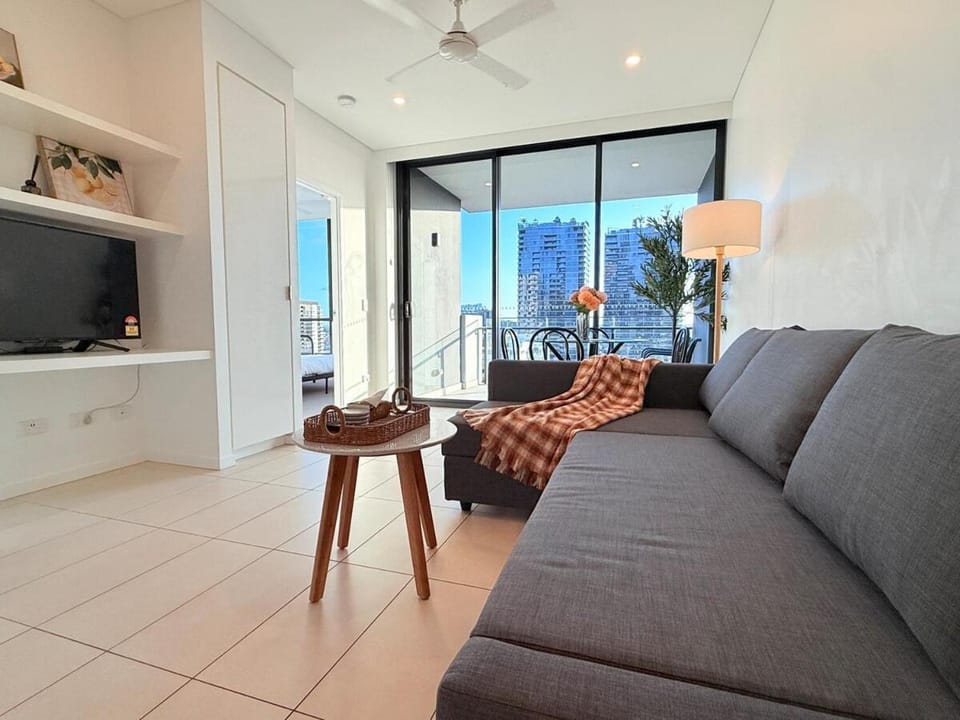 The Cityscape Pad with 2BR, 3-bed & Free Parking Apartment in Brisbane City