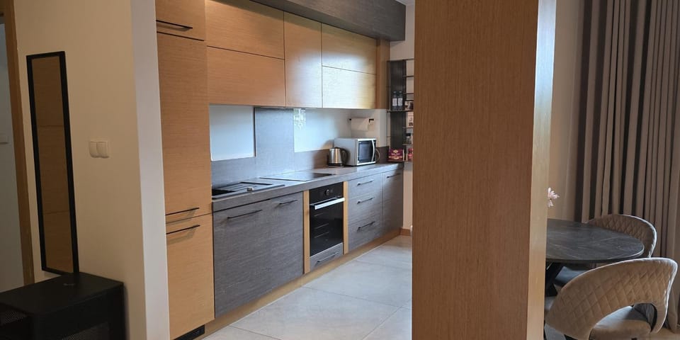 Kitchen or kitchenette, Dining area, oven, stove