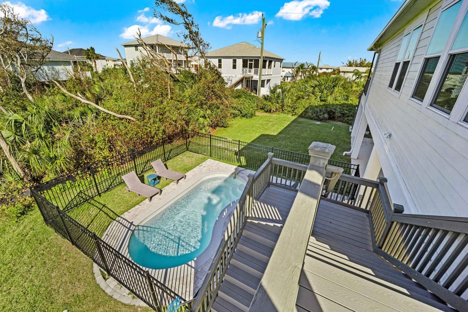 Luxury Beach Home with Heated Pool House in Palm Coast