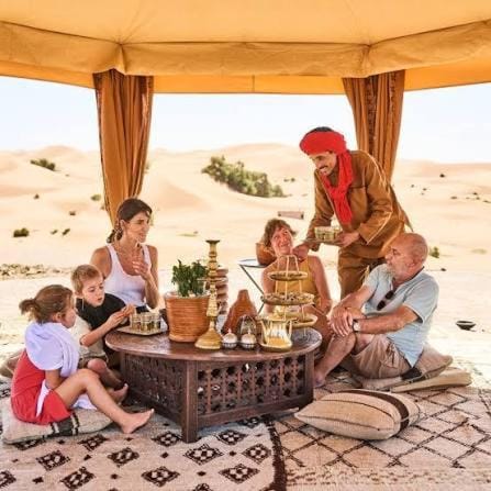 Erg Chebbi Luxury Camp Luxury tent in Morocco