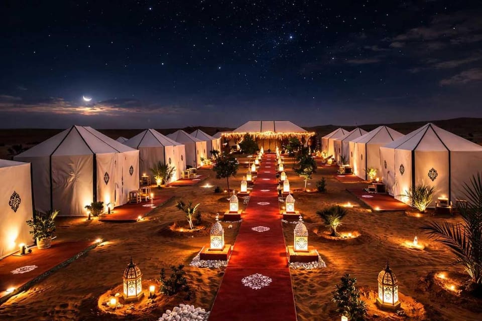 Erg Chebbi Luxury Camp Luxury tent in Morocco