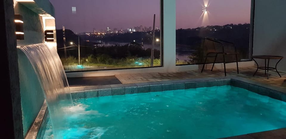 Night, Natural landscape, Pool view, Swimming pool, Swimming pool
