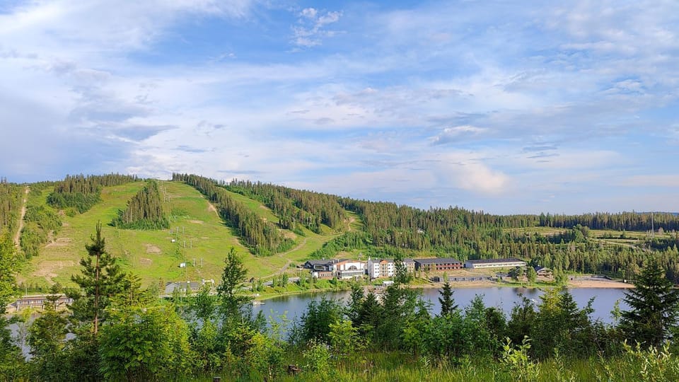 Day, Natural landscape, Lake view, Mountain view