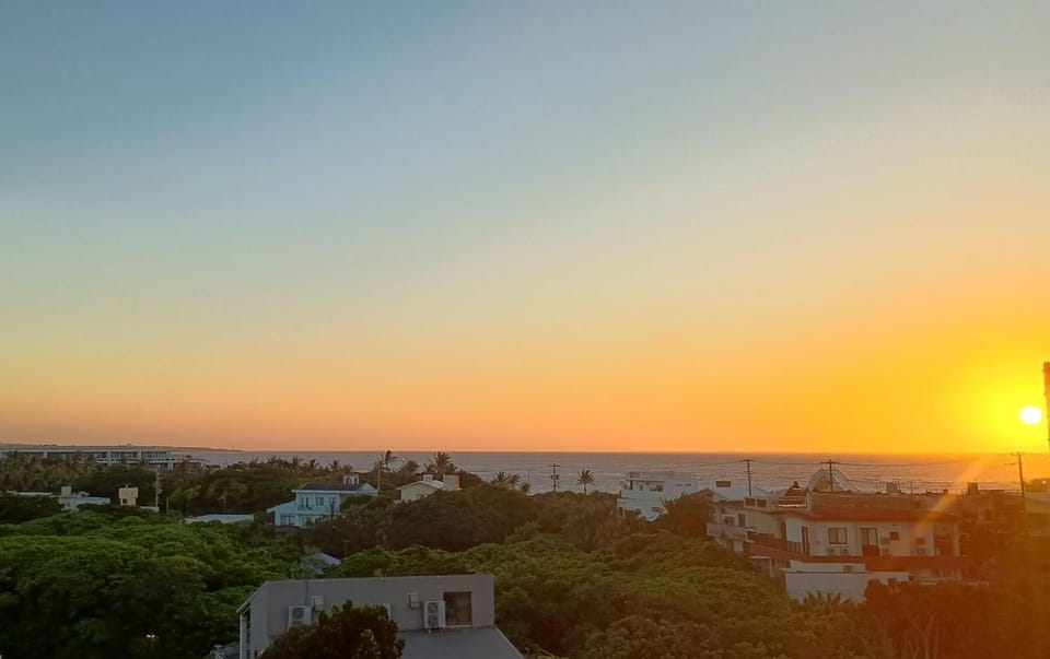 Sea view, Sunset