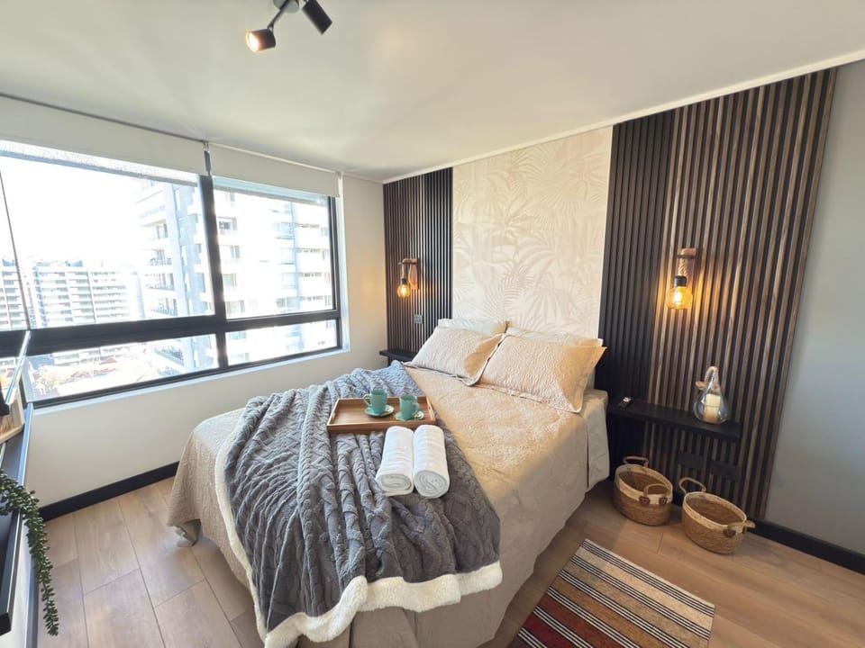 HOM I Metro I Cowork I Parking I Barrio Italia Apartment in Santiago