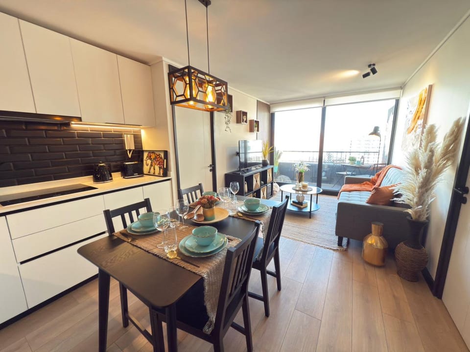 HOM I Metro I Cowork I Parking I Barrio Italia Apartment in Santiago