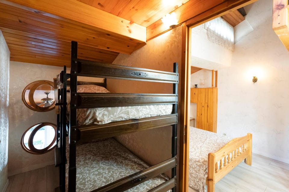 Property building, Living room, Bedroom