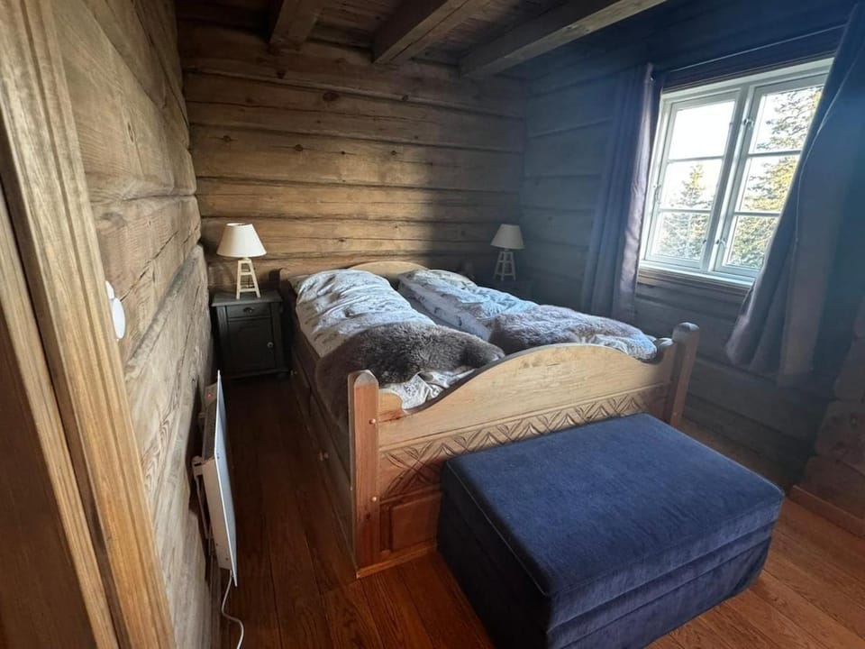 Lovely log cabin at Lifjell Cabin in Viken, Norway