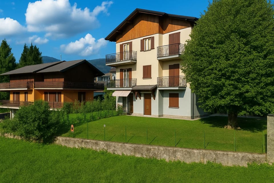Property building, Garden, Garden view