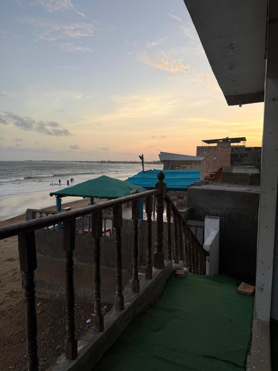 View (from property/room), Balcony/Terrace, Beach, Sea view, Sunrise, Sunset
