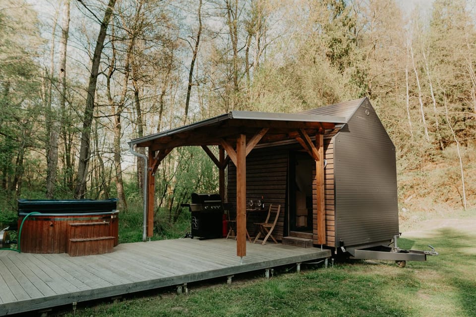 Glamping Všímarský potok House in South Bohemian Region
