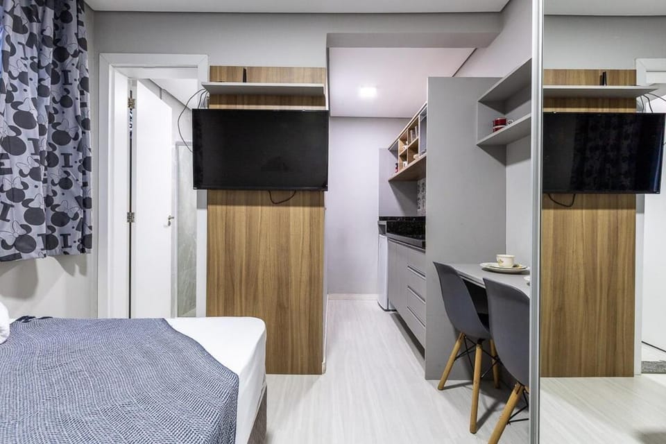 Studio lindamente decorado! Ideal para casal! 1 Apartment in Curitiba