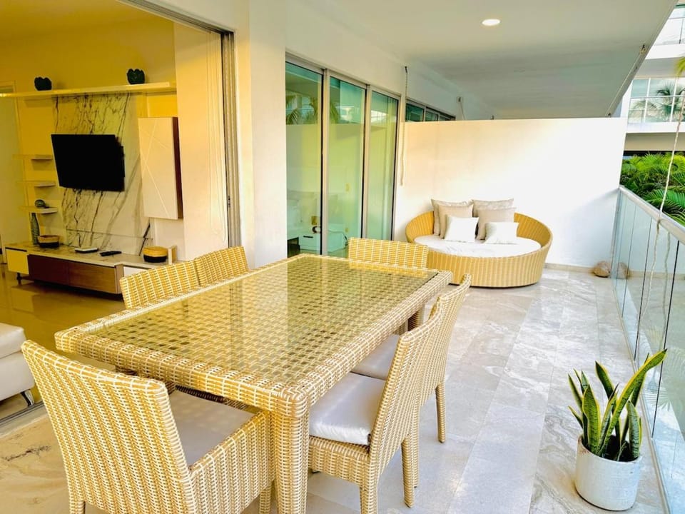 Apartamento en Cartagena con balcón en Morros Apartment in La Boquilla