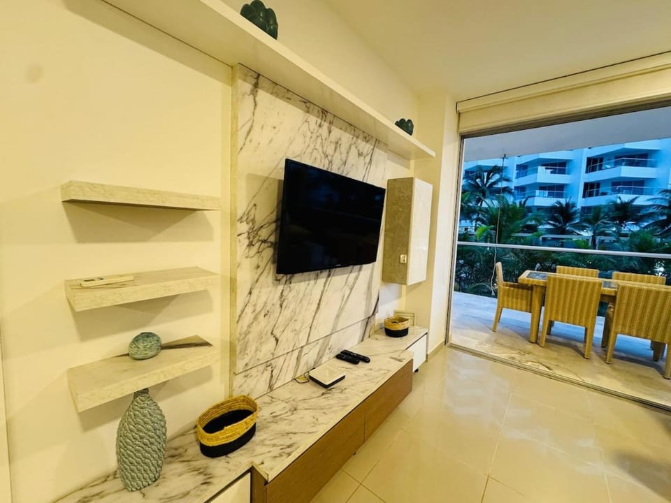 Apartamento en Cartagena con balcón en Morros Apartment in La Boquilla