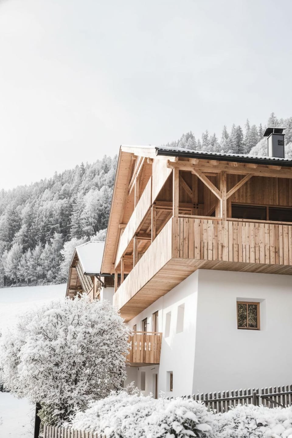 Property building, Winter