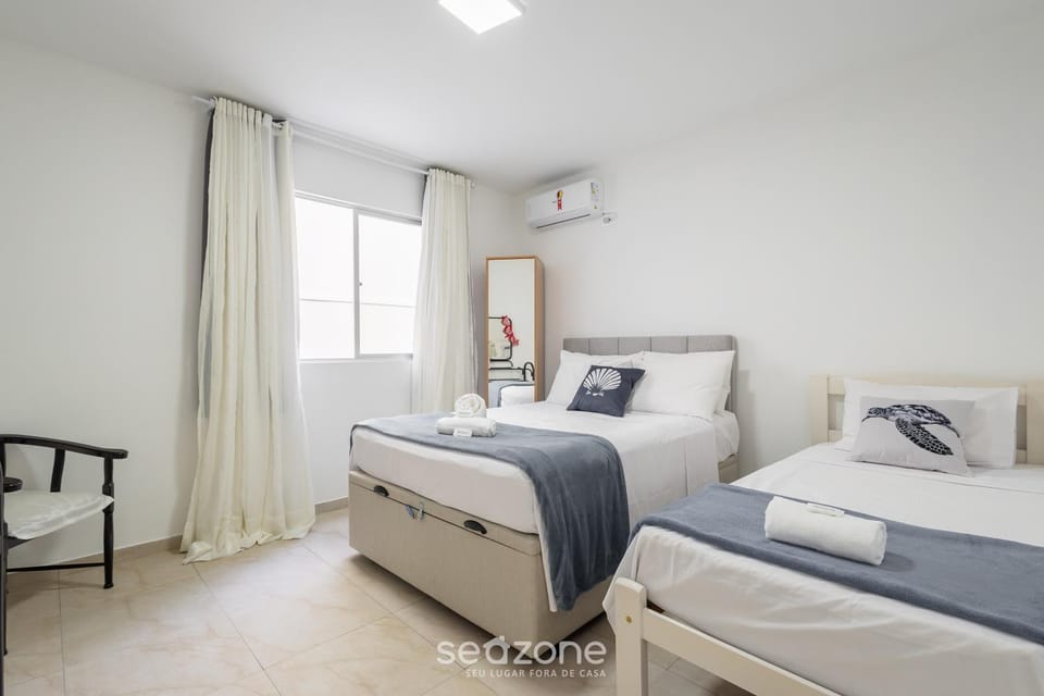 Apart w/ a barbecue, 230 m from the beach SHA0104 Apartment in State of Santa Catarina