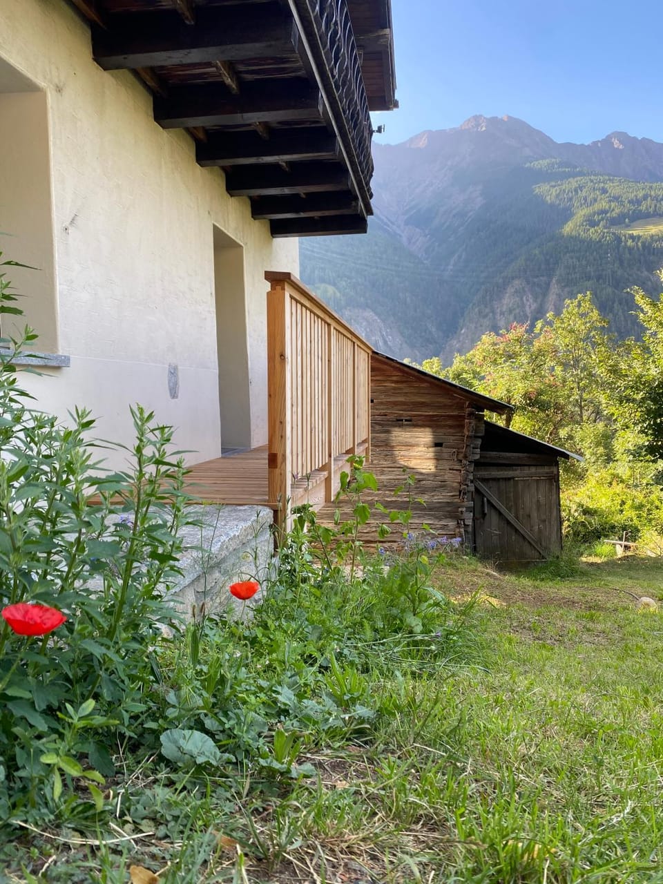 Property building, Spring, Garden