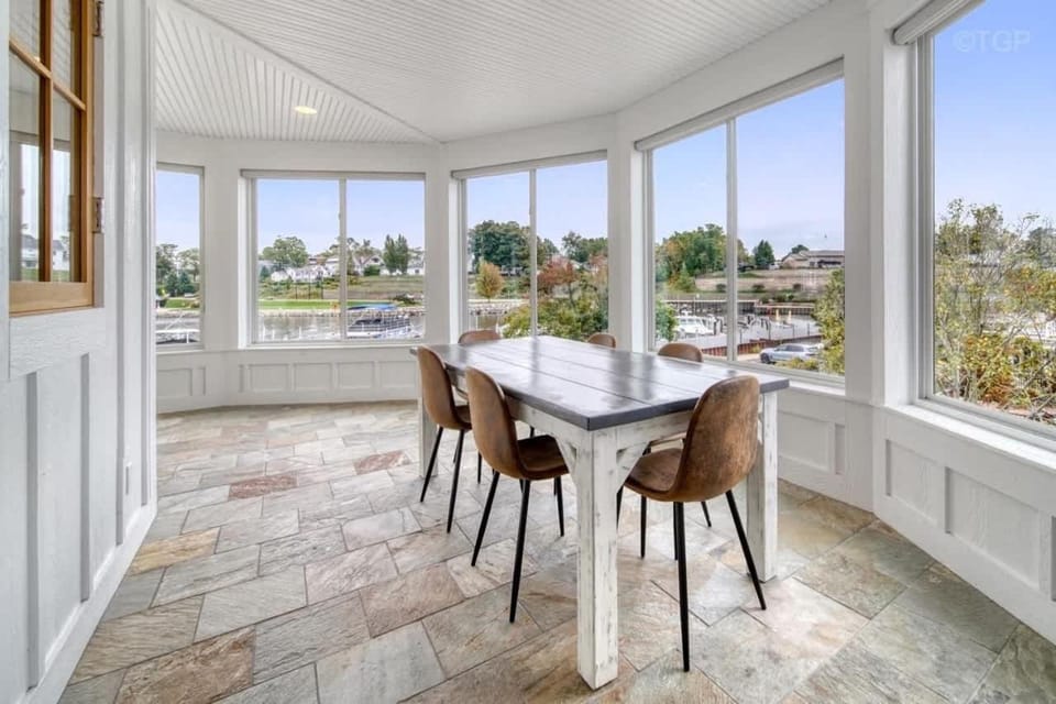 Luxury Home with Harbor Views Hot Tub Walk to North Beach Dog Friendly House in South Haven