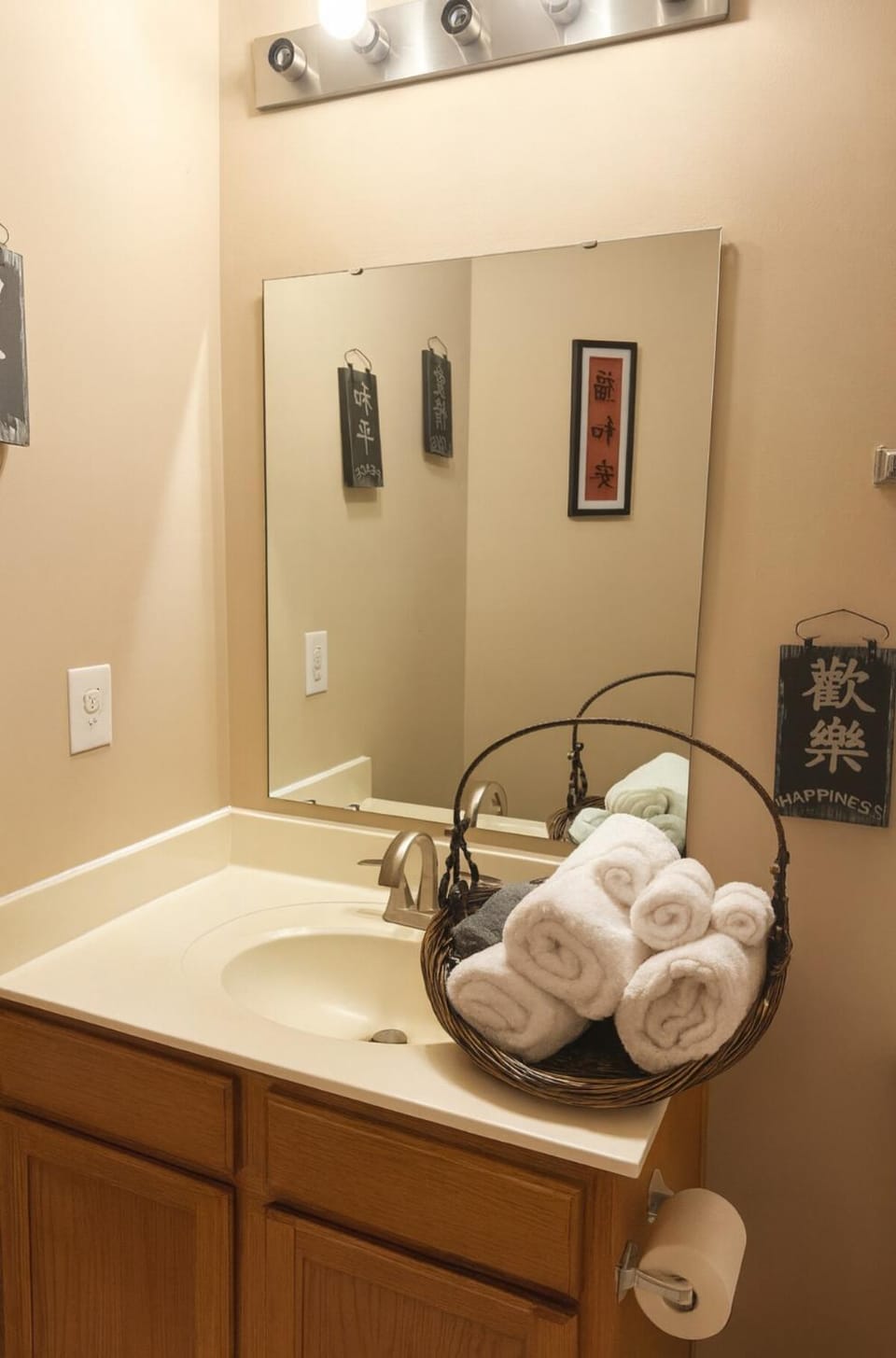 Bathroom, Bath, towels