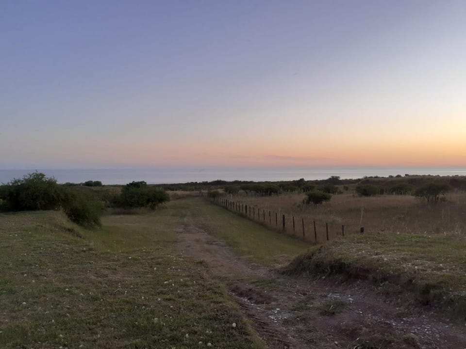 Natural landscape, Sea view, Sunset