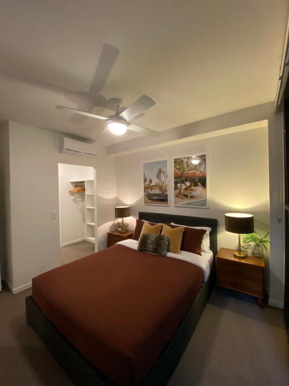 Bed, Bedroom, wardrobe