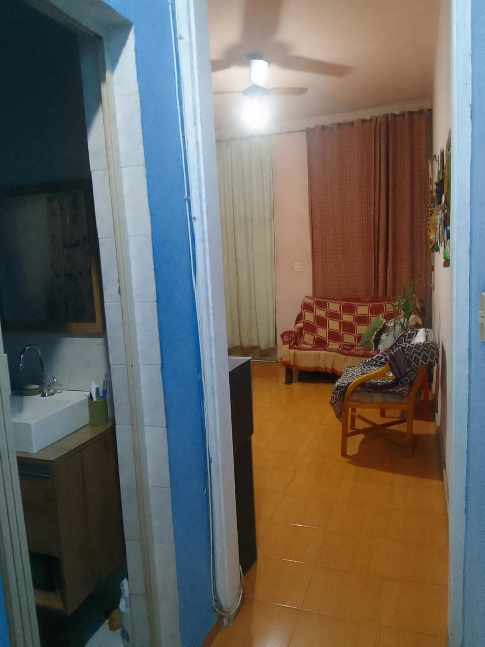 Bathroom, Living room, Seating area