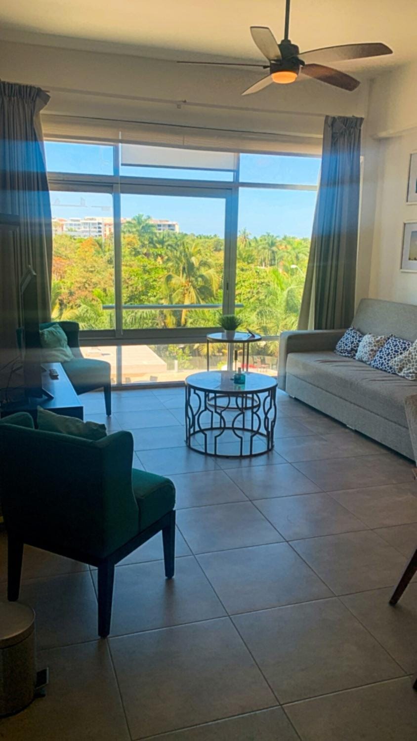 Natural landscape, Living room