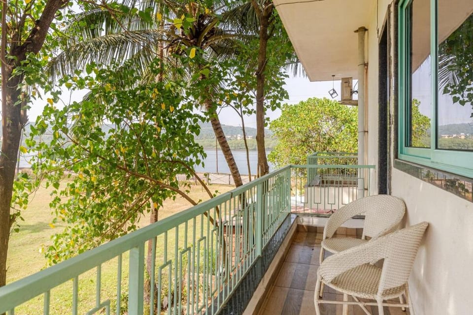 4BR Riverview Luxury Villa with Private Pool & Staff Villa in Goa, India