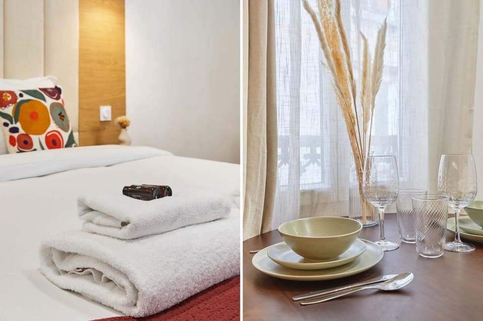 Food and drinks, towels