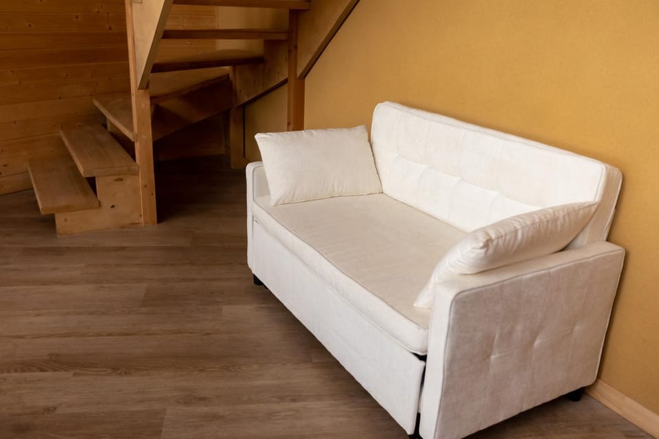 Living room, cot