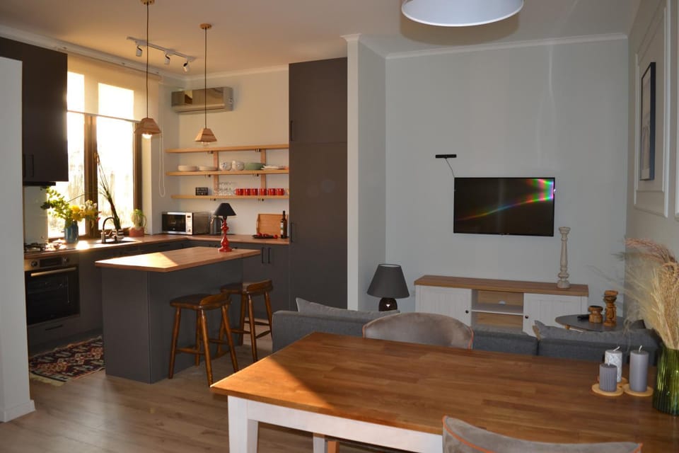 Kitchen or kitchenette, Dining area, oven