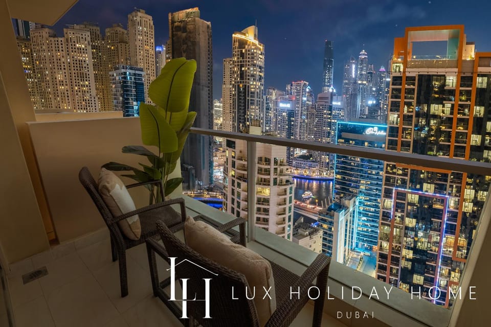 Night, View (from property/room), Balcony/Terrace, City view