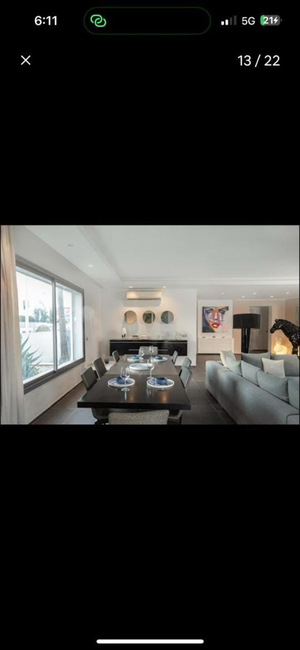RDC Villa avec Jardin & Piscine Privée Apartment in Tunis Governorate, Tunisia