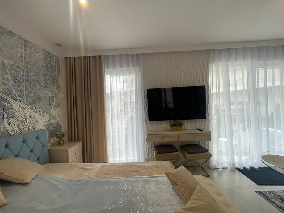 Bed, TV and multimedia