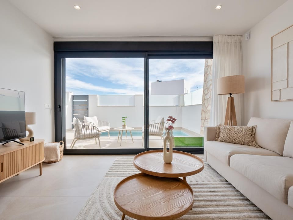 Casa Endamar Vakantiewoning met privézwembad in San Javier Villa in Santiago de la Ribera