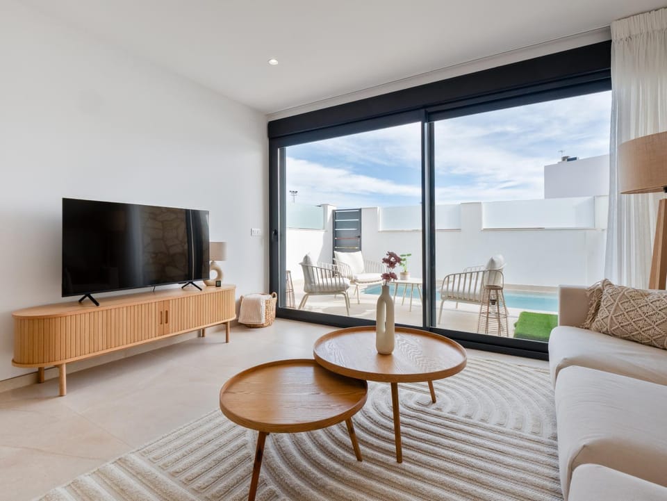 Casa Endamar Vakantiewoning met privézwembad in San Javier Villa in Santiago de la Ribera