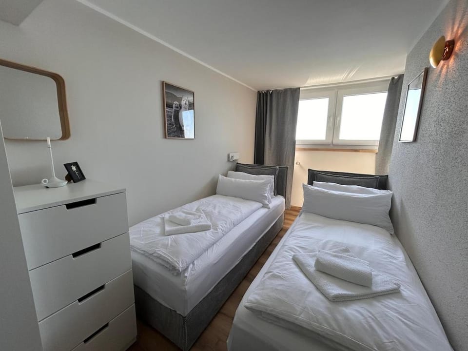 Bed, Photo of the whole room, Bedroom, towels, wardrobe