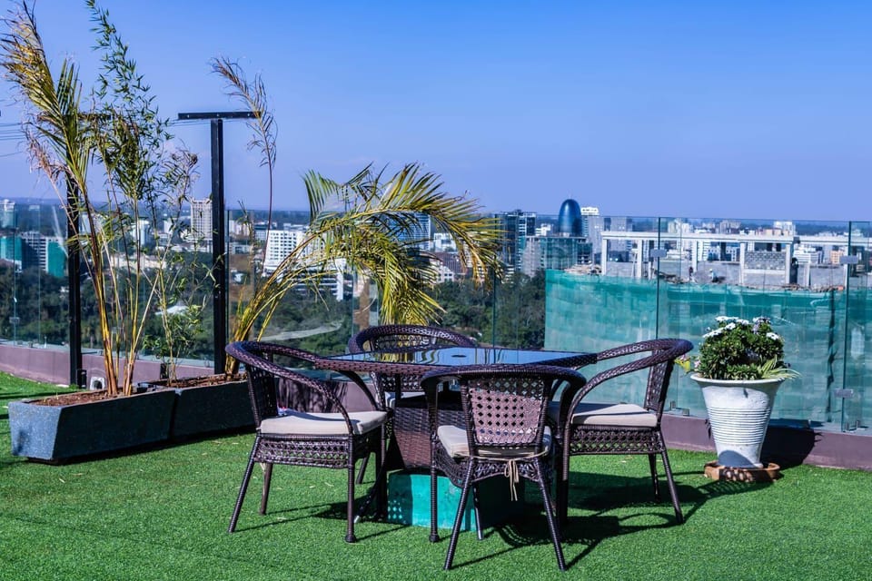 serene stays apartment with fully equipped gym , heated swimming pool ,private parking space and amazing scenic views Apartment in Nairobi County