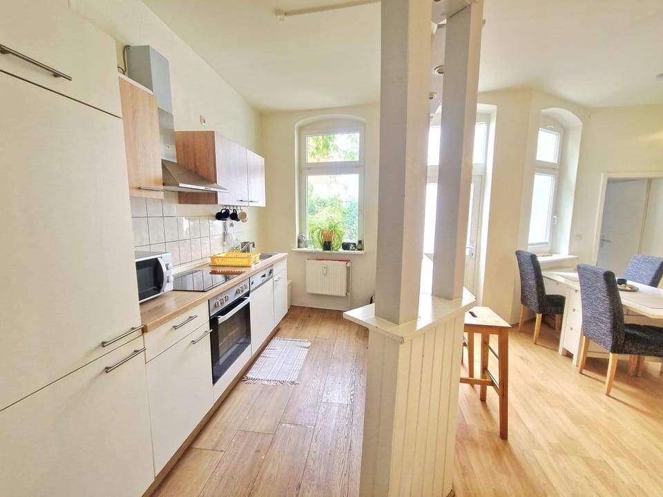 Urlaub im Herzen Wismars EG hinten mit Garten Apartment in Wismar