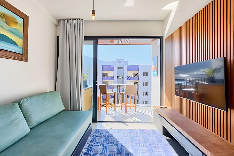 Apto central. Roupas de cama, Wi-Fi, A/C e piscina Apartment in Ubatuba