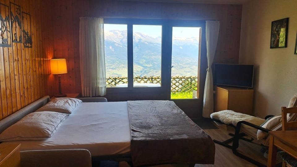 Studio Bellevue Veysonnaz Apartment in Sion