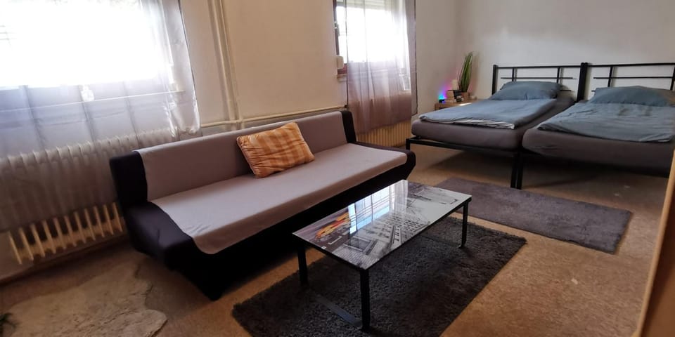 Bed, Photo of the whole room, Seating area, Bedroom
