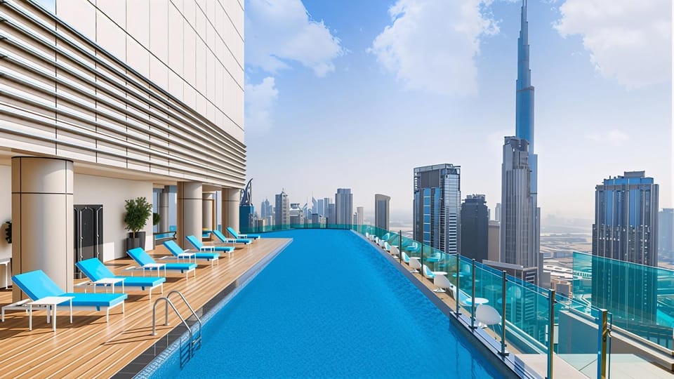Pool view, Swimming pool