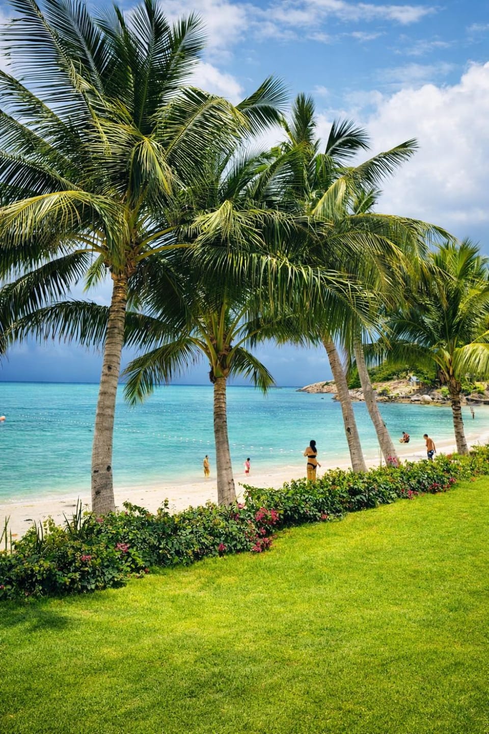 Nearby landmark, Day, Natural landscape, Garden, Beach, Garden view, Sea view