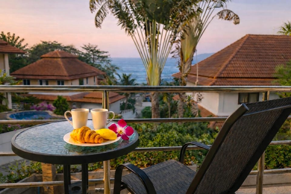 Bird's eye view, View (from property/room), Balcony/Terrace, Balcony/Terrace, Photo of the whole room, Garden view, Landmark view, Pool view, Pool view, Sea view, Sea view, Inner courtyard view